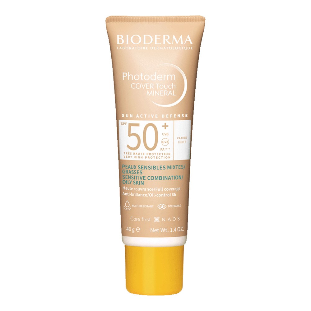 Bioderma Photoderm Cover Touch Mineral SPF50+ Bardzo Jasny 40g
