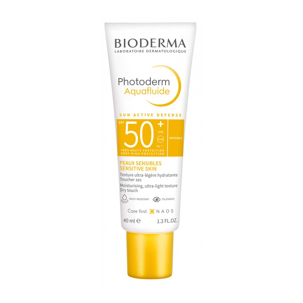 Bioderma Photoderm Aquafluide spf50+ ultralekki fluid przeciwsłoneczny - bezbarwny 40 ml