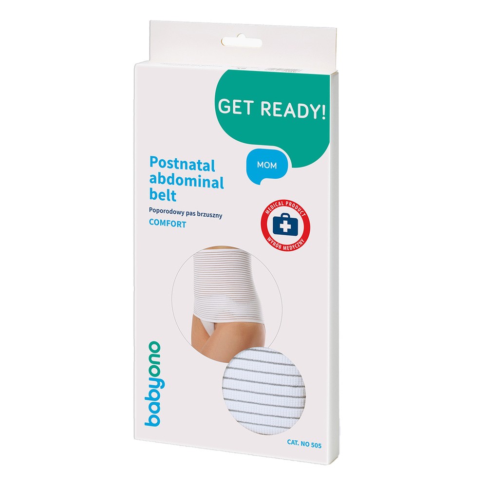 Babyono Poporodowy pas brzuszny Comfort rozm. L