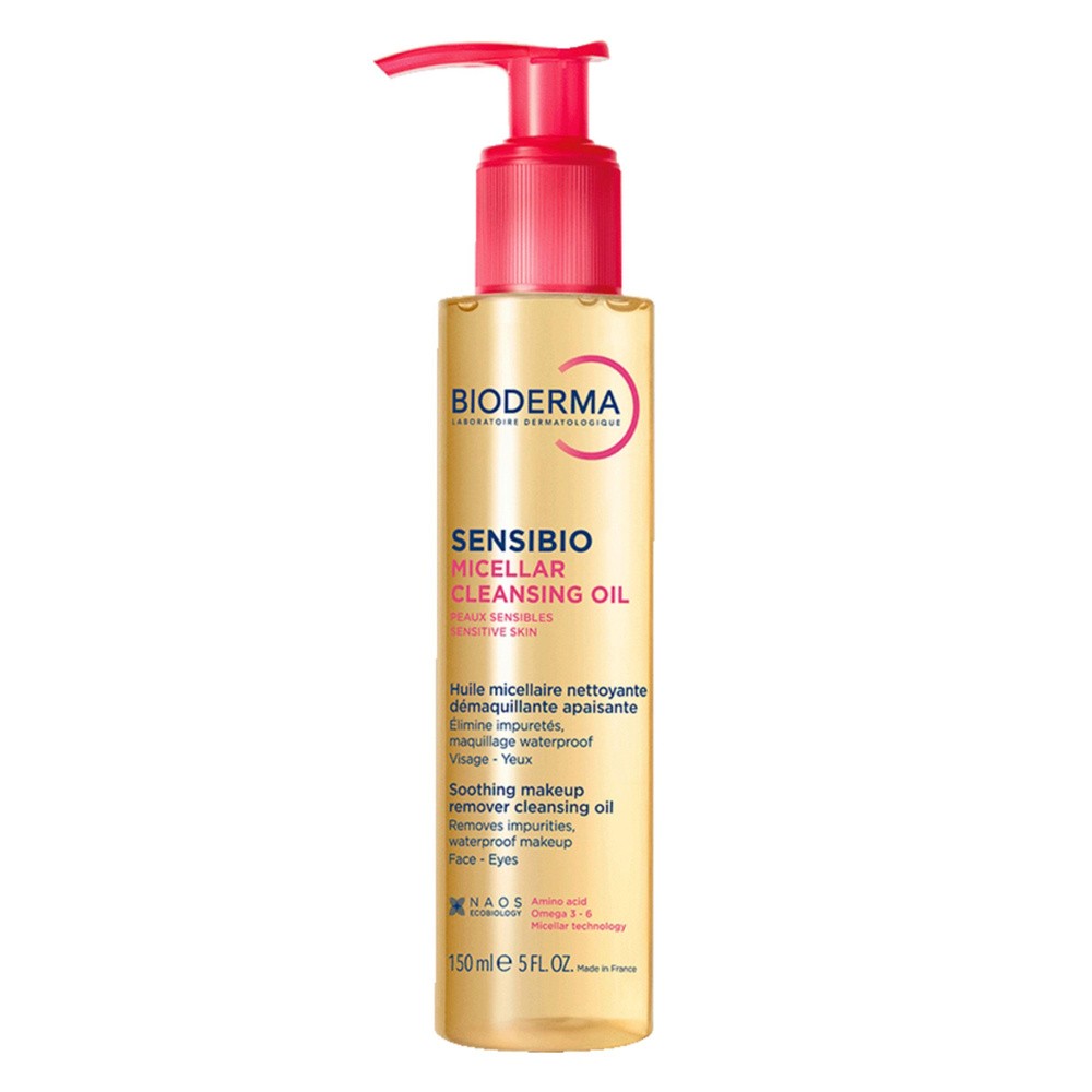 BIODERMA SENSIBIO Oczyszczający Olejek Micelarny Do Demakijażu, 150ml