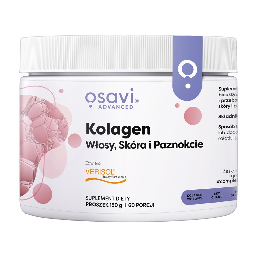 Osavi - Kolagen Włosy, Skóra i Paznokcie, Proszek, 150g