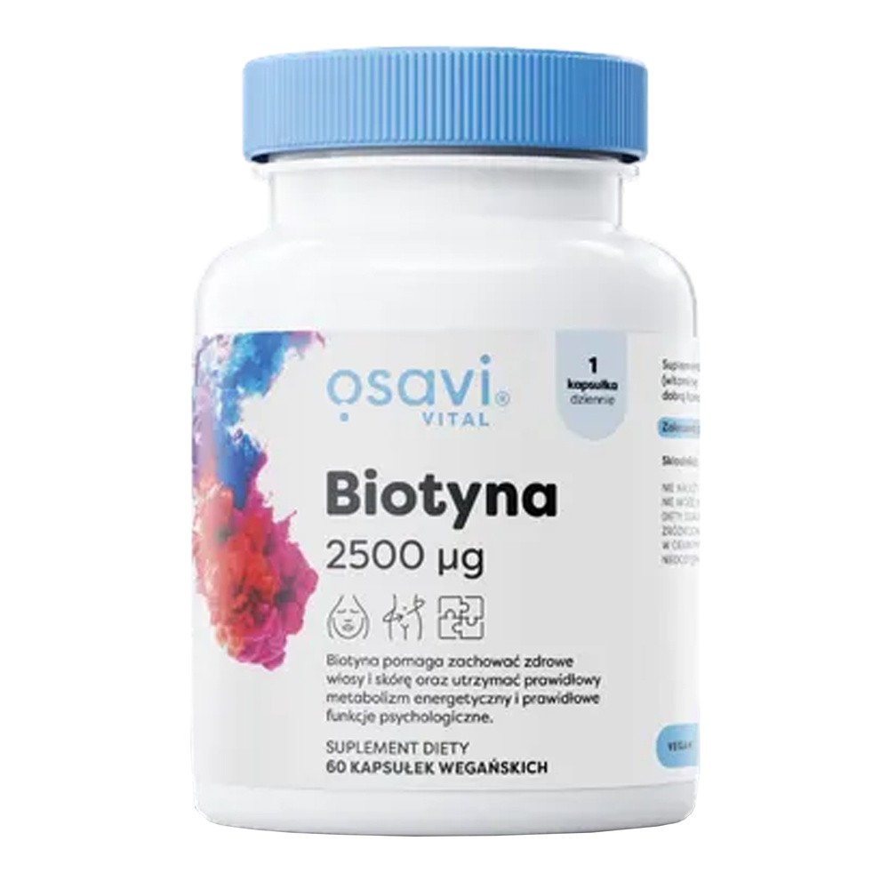 Osavi - Biotyna, 2500mcg, 60 kapsułek