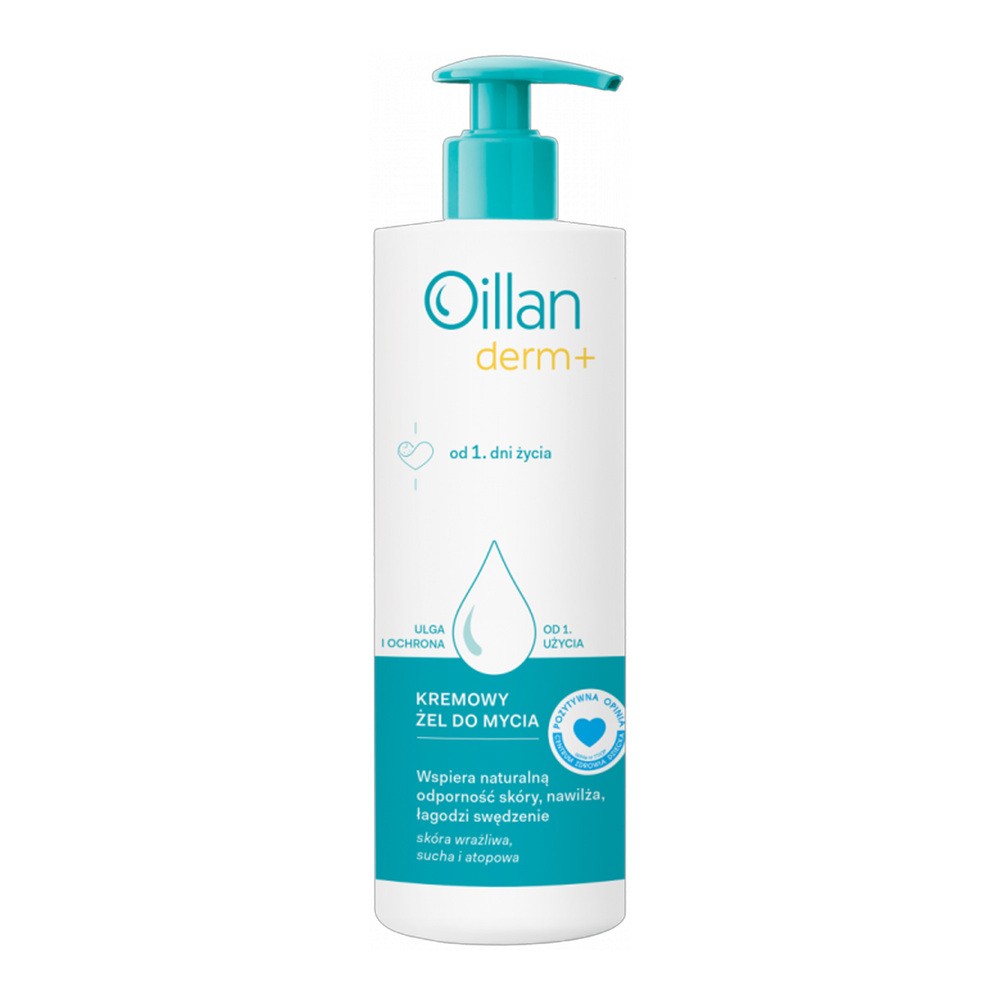 Oillan Derm+ Kremowy żel do mycia 400 ml