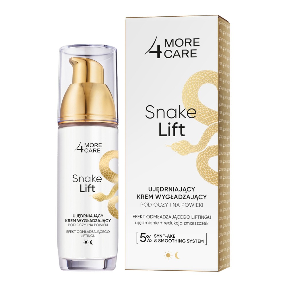 More 4 Care Snake Lift Ujędrniający krem wygładzający pod oczy i na powieki 35ml