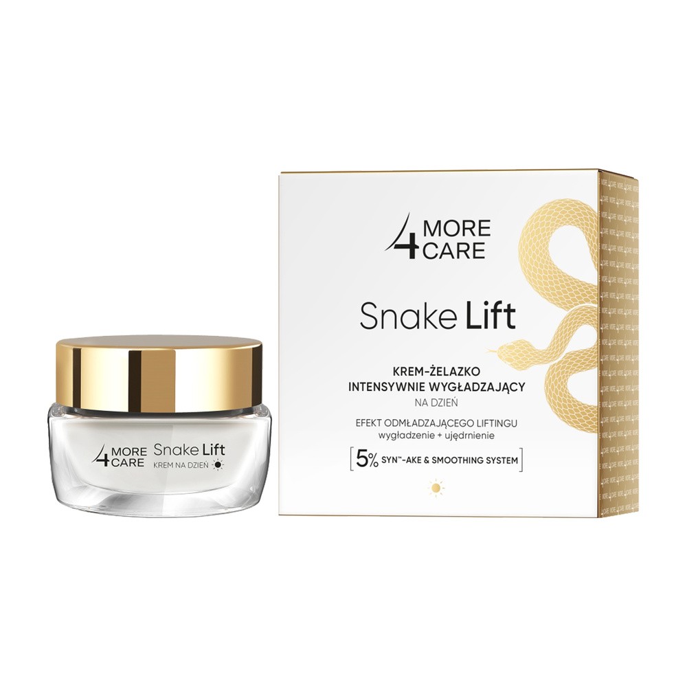 More 4 Care Snake Lift Intensywnie wygładzający krem-żelazko na dzień 50ml
