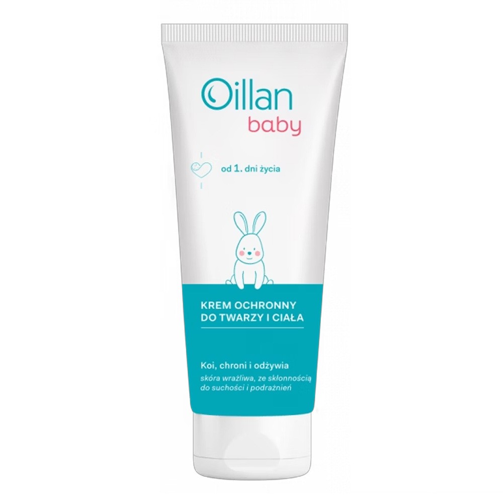 Oillan Baby Krem ochronny do twarzy i ciała 75 ml
