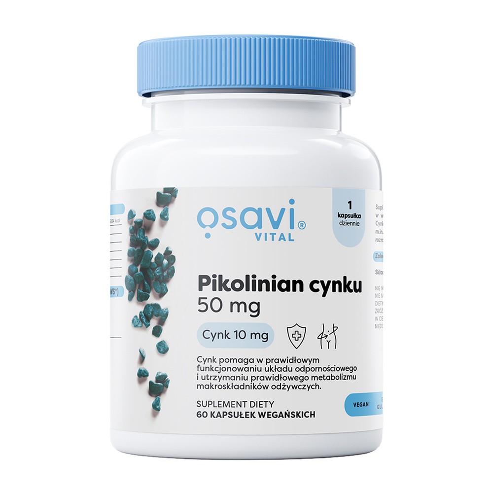 Osavi - Pikolinian Cynku, 50mg, 60 vkaps