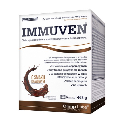 Olimp Immuven o smaku kawowym 6 saszetek