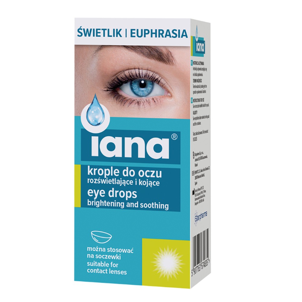 Iana Starpharma Krople do oczu ze świetlikiem 10 ml