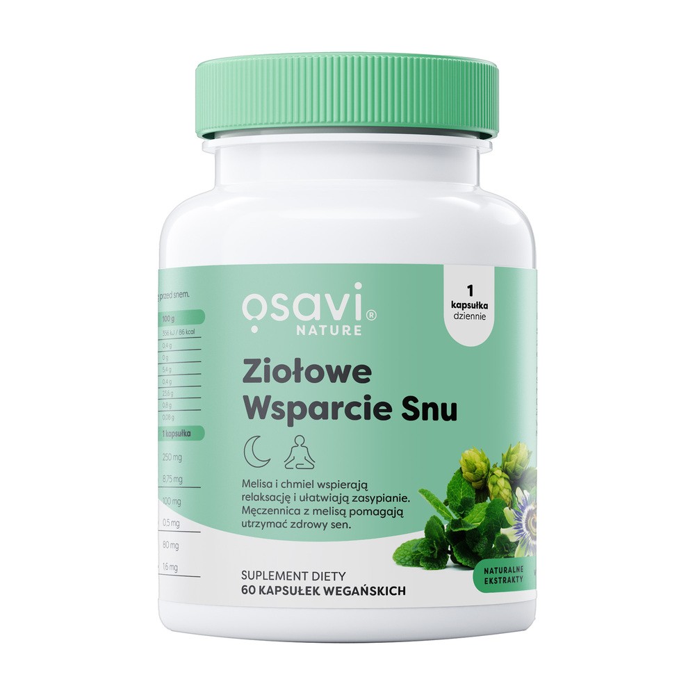 Osavi - Ziołowe Wsparcie Snu, 60 vkaps