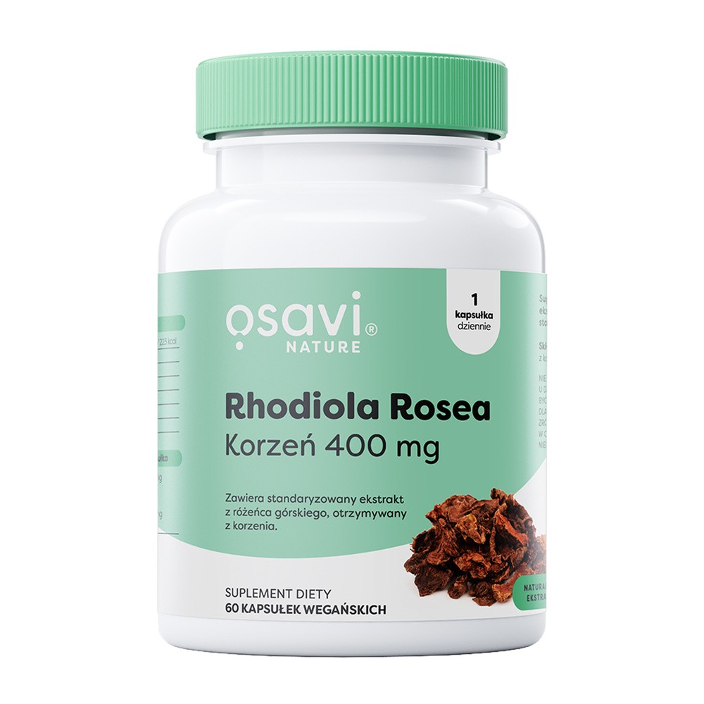 Osavi - Rhodiola Rosea Korzeń, 400mg, 60 vkaps
