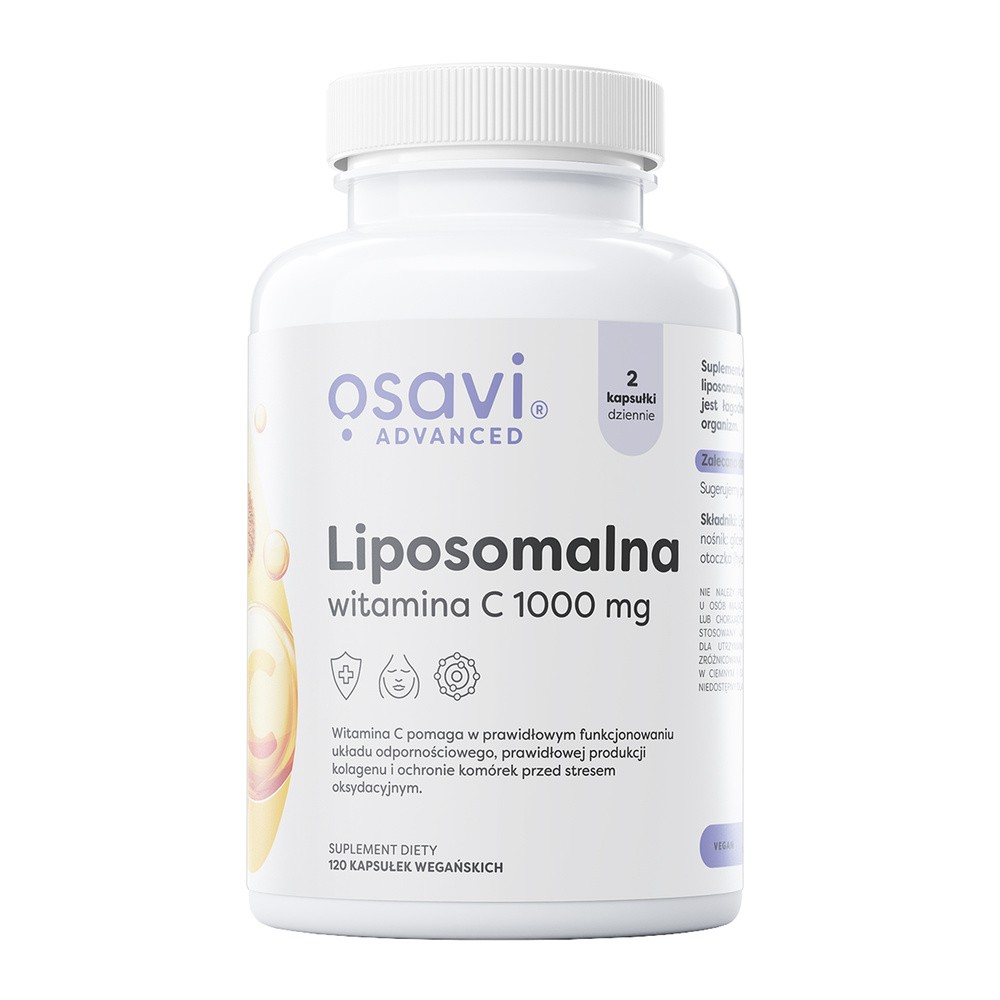 Osavi - Liposomalna Witamina C, 1000mg, 120 vkaps