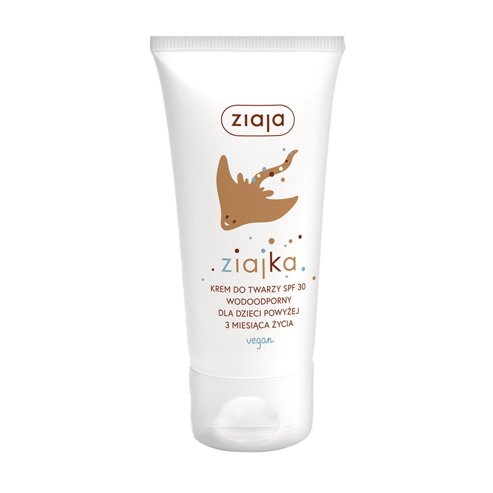 Ziajka Krem do twarzy dla dzieci wodoodporny SPF30 50 ml