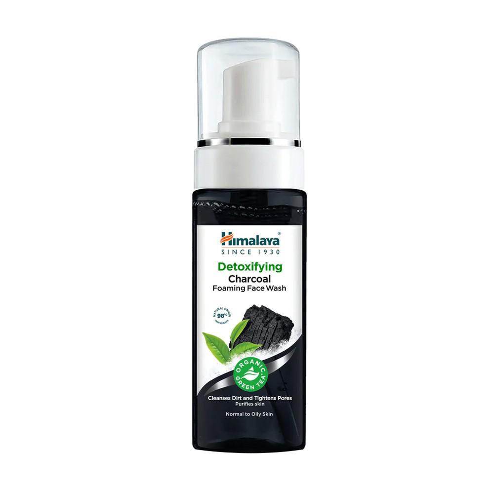 Himalaya Detoksykująca pianka do mycia twarzy z węglem aktywnym 150ml