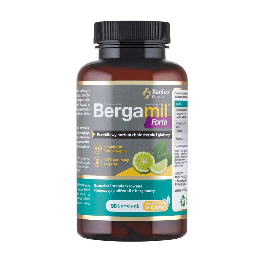 Xenicopharma BERGAMIL Forte 90 kap