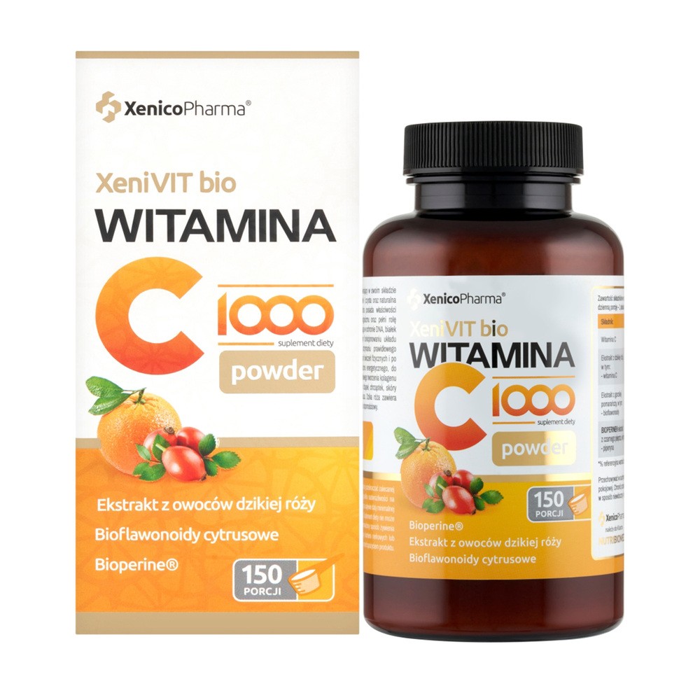 Enzympro XeniVIT bio Witamina C 1000 Powder 150 porcji