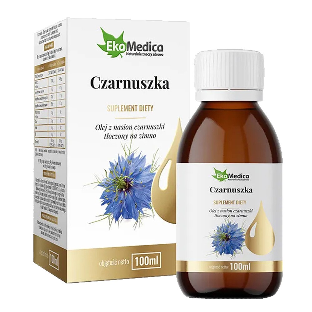 OLEJ Z NASION CZARNUSZKI 100ml Czarnuszka nowa