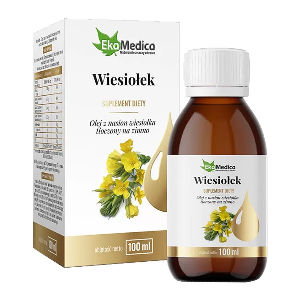 EkaMedica Olej z nasion wiesiołka z witaminą E 100 ml