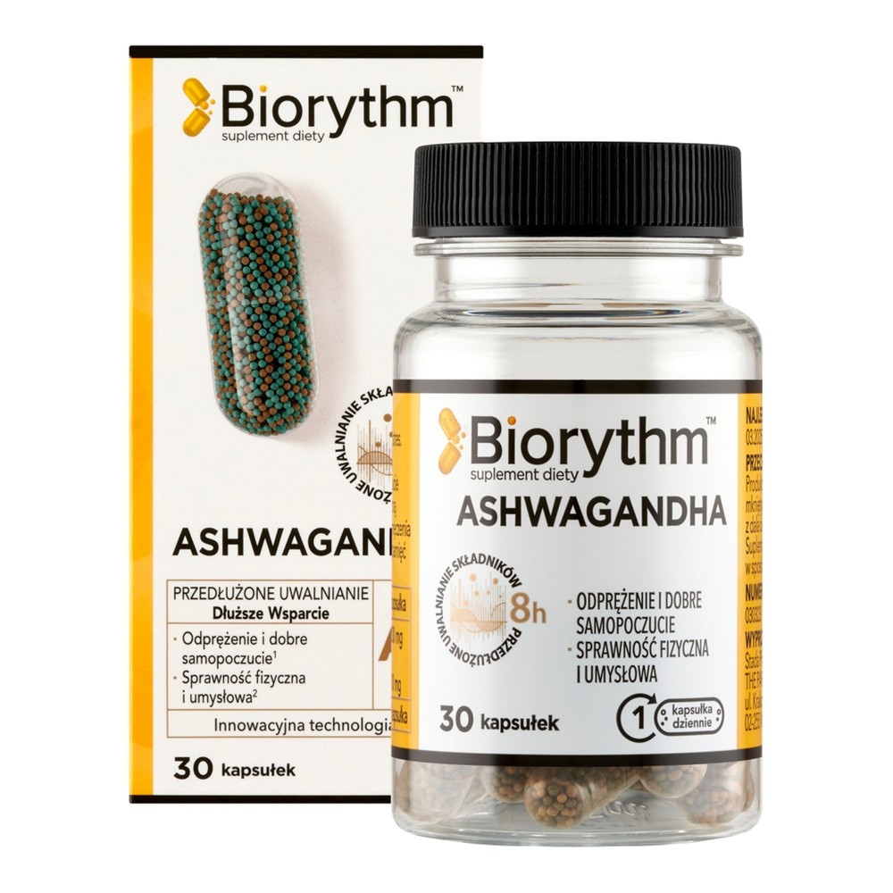 Biorythm Ashwagandha 30 Kapsułek