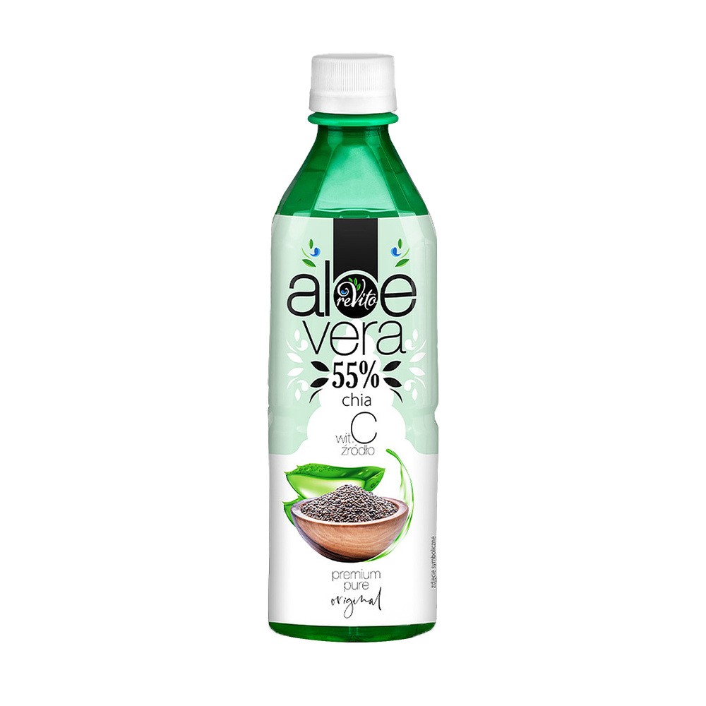 ReVito Napój aloesowy z chia 500 ml