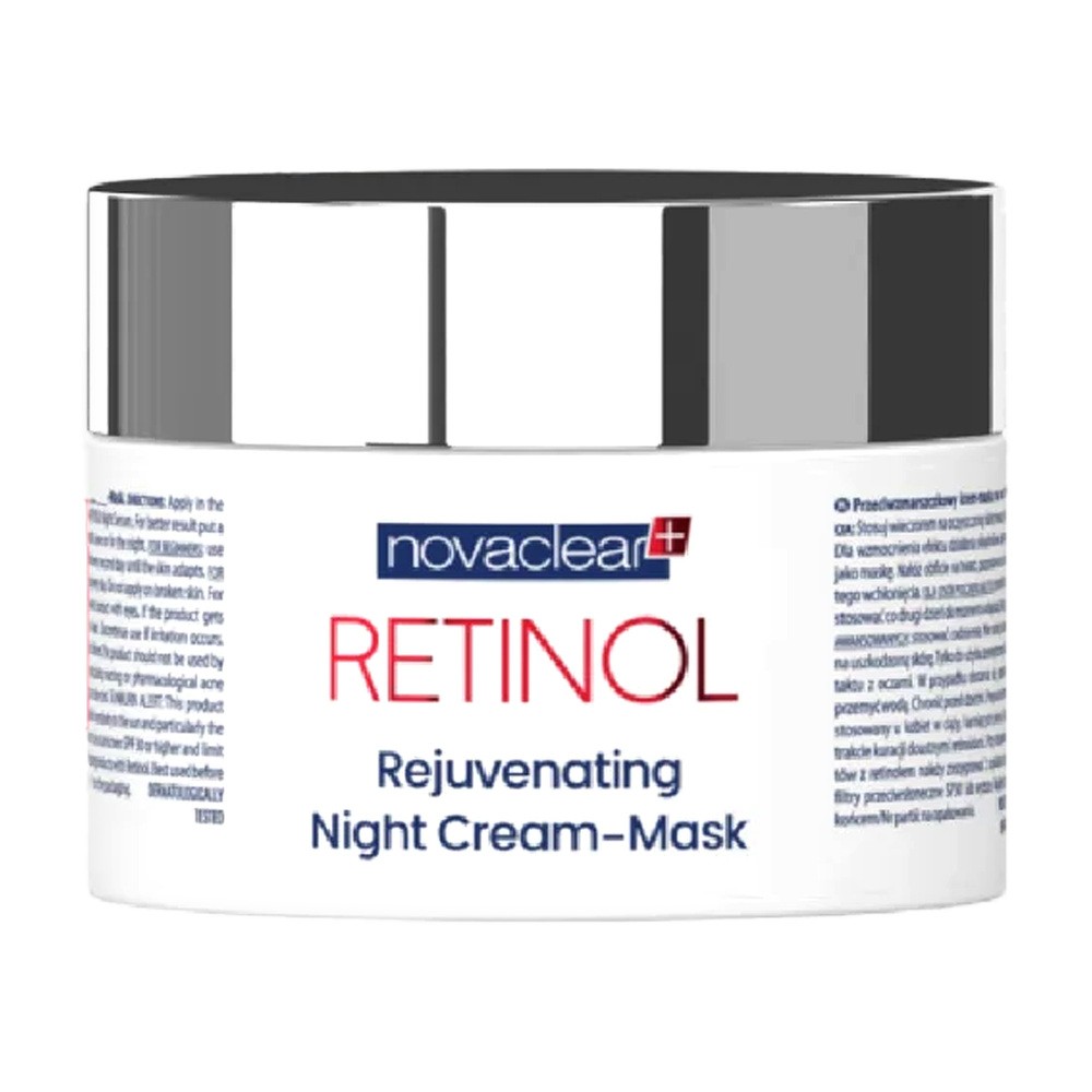 NovaClear Retinol Przeciwzmarszczkowy krem- maska  na noc 50.0 ml
