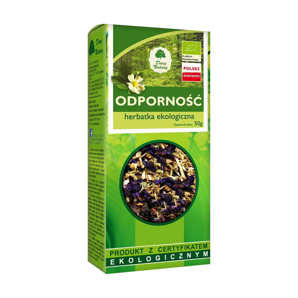Dary Natury HERBATKA ODPORNOŚĆ BIO 50 g -