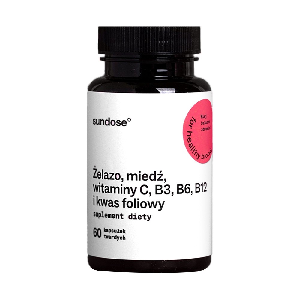 Sundose For Healthy blood, 60 kapsułek