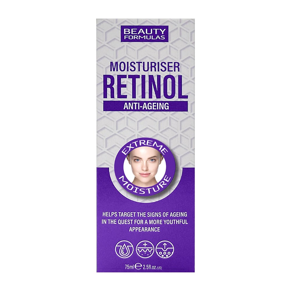 Beauty Formulas Retinol Anti-Ageing Moisturiser nawilżający krem do twarzy 75ml