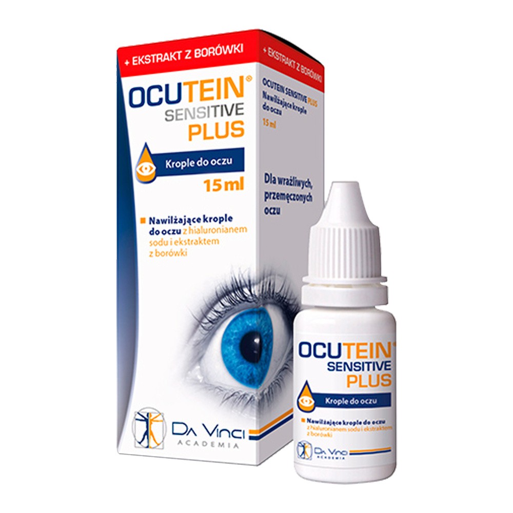 Ocutein Sensitive Plus Krople Do Oczu 15 ml