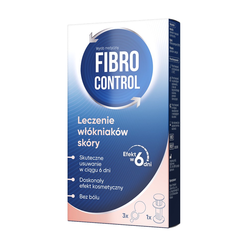 Fibrocontrol Plastry 3 Sztuki