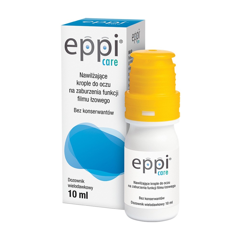 TACTICA EPPI CARE krople do oczu nawilżające, 10ml