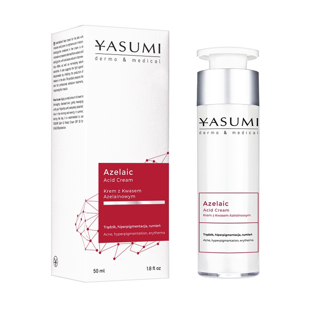 Yasumi Azelaic Acid Cream Krem z kwasem azelainowym 50 ml
