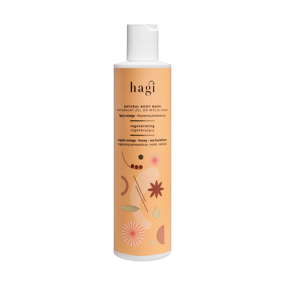 Hagi Korzenna Pomarańcza Naturalny Żel Do Mycia Ciała 300ml