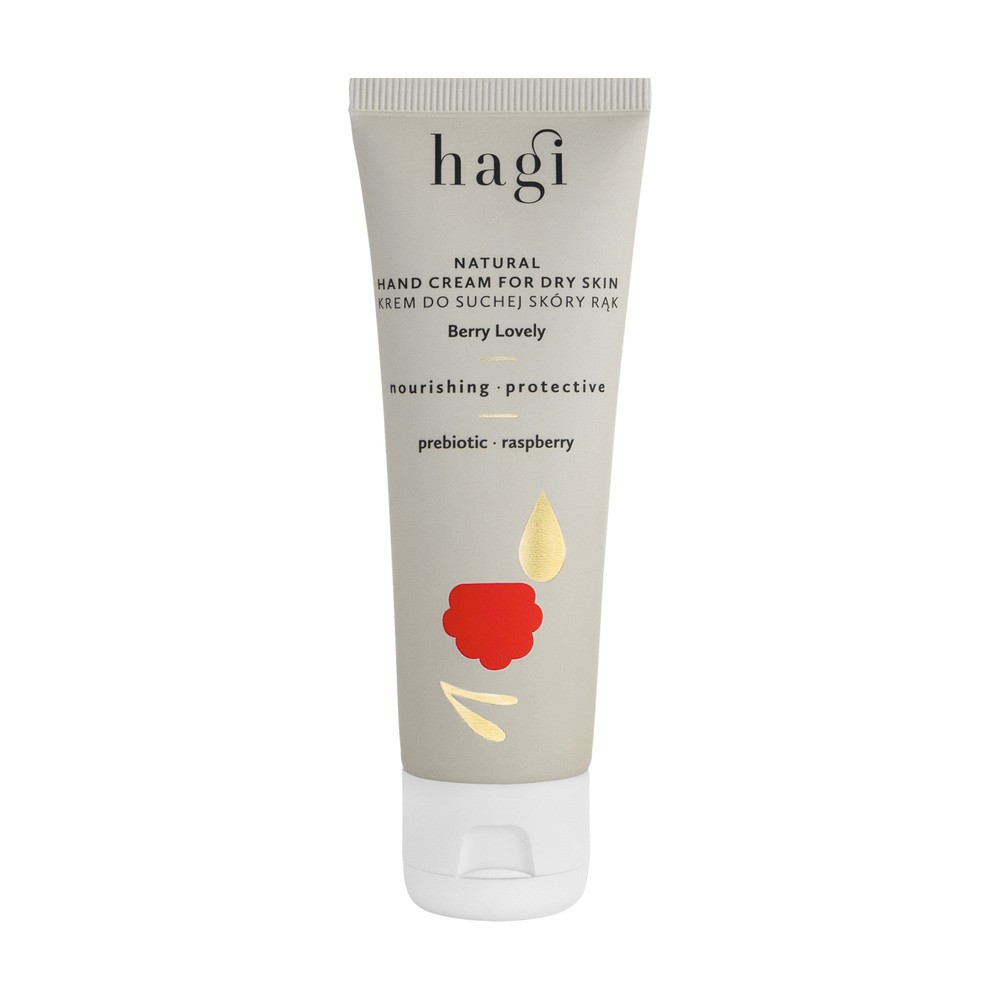 Hagi Naturalny Krem do rąk odżywczo-ochronny Malinowy Chruśniak 50 ml