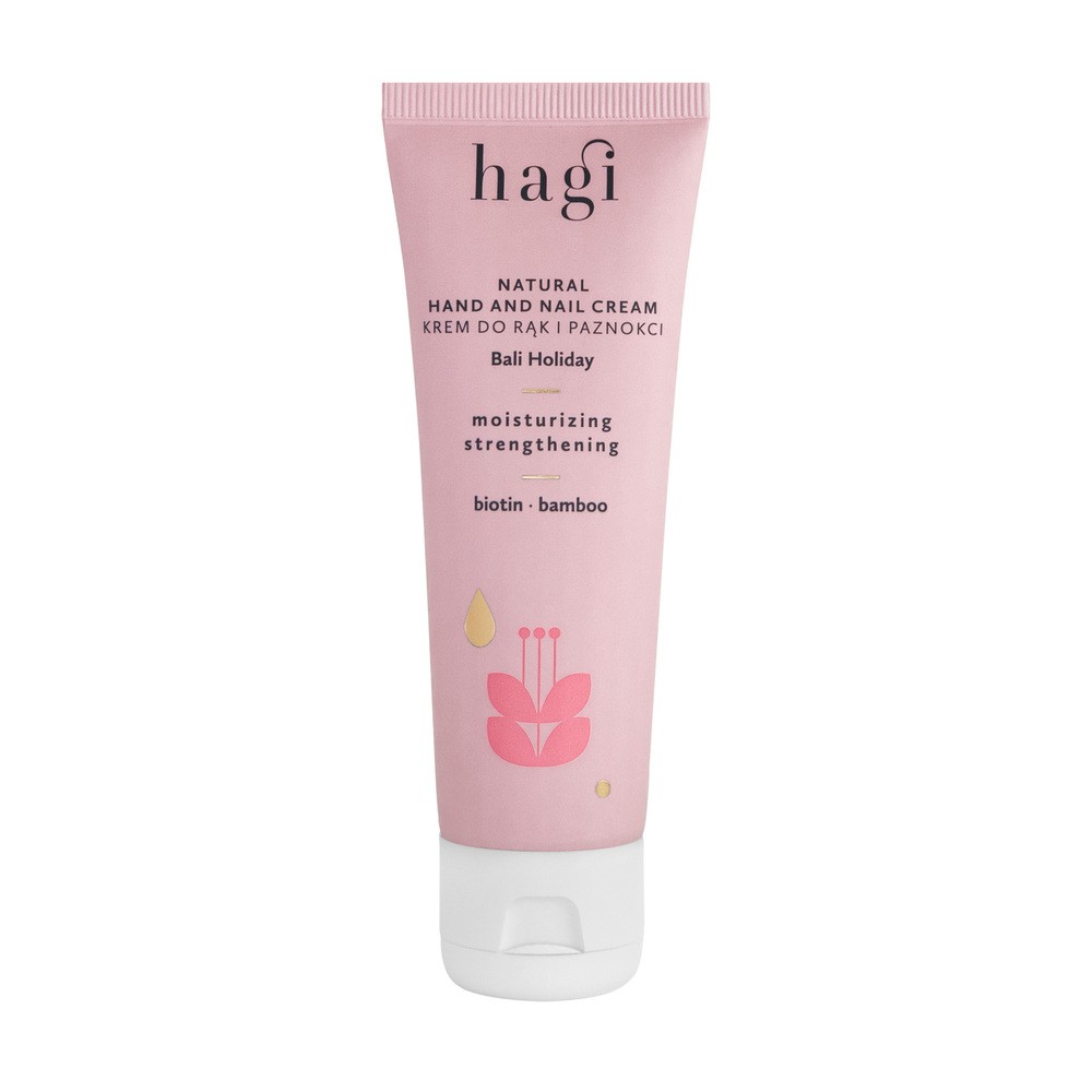 Hagi Naturalny Krem do rąk nawilżająco - wzmacniający Wakacje na Bali 50 ml