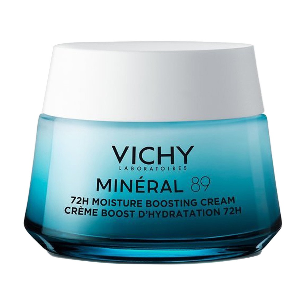 Vichy Mineral 89 Krem nawilżająco-odbudowujący 72H lekki 50ml