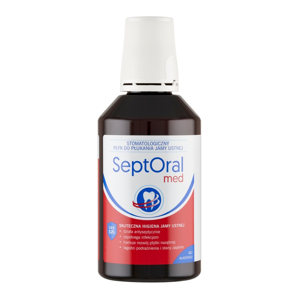 Avec Pharma SeptOral MED, płyn do płukania ust, 300 ml