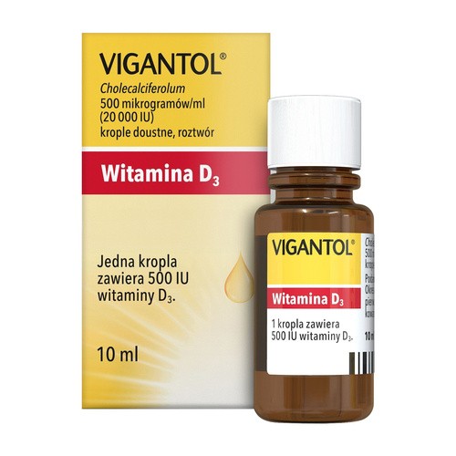 Vigantol 20000 j.m./ml krople doustne 10ml