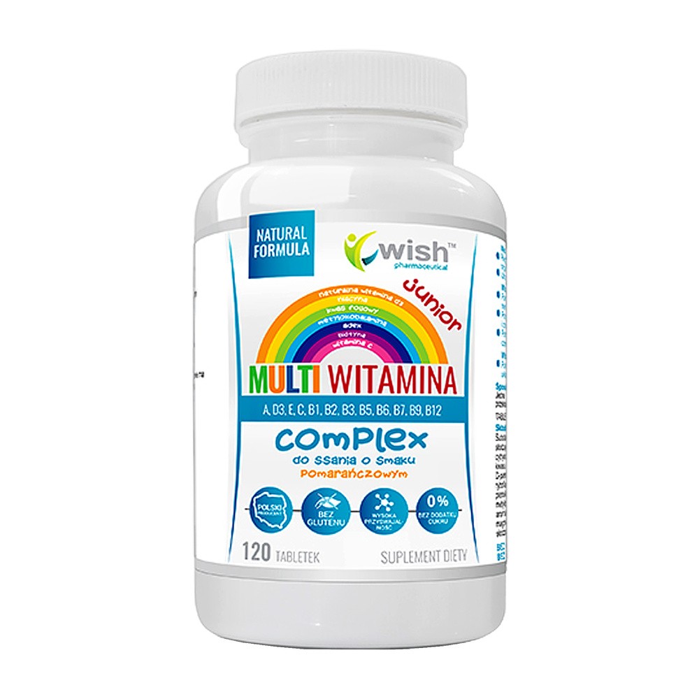 Wish Multiwitamina Complex Junior Do Ssania 120tabs
