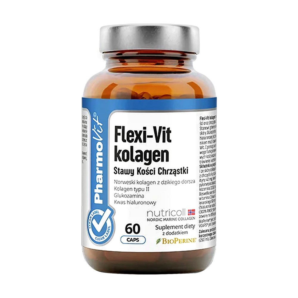 Pharmovit Flexi-Vit Kolagen 60 kapsułek (5904703900696)