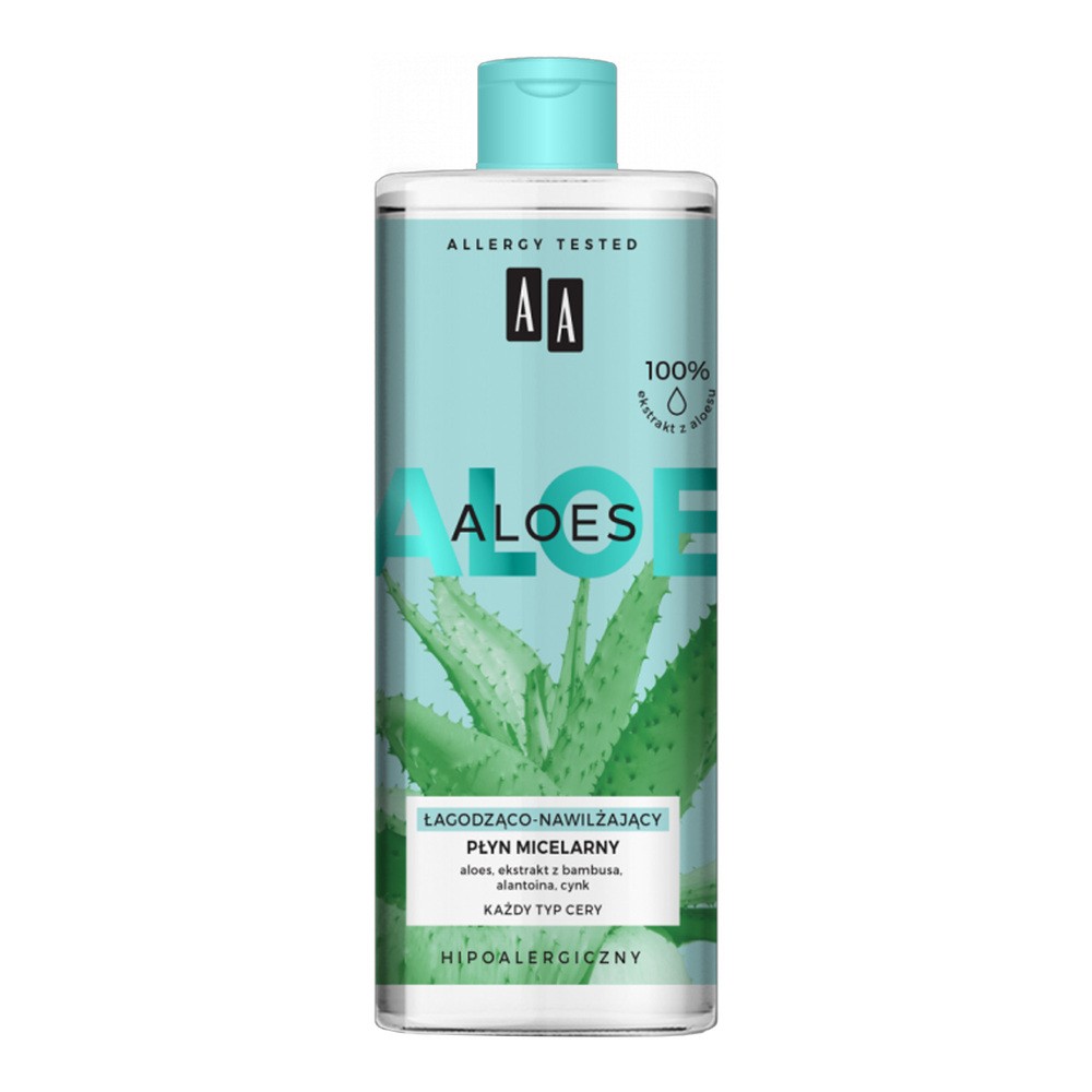 Oceanic Aloes 100% aloe vera extract płyn micelarny łagodząco-nawilżający 400ml