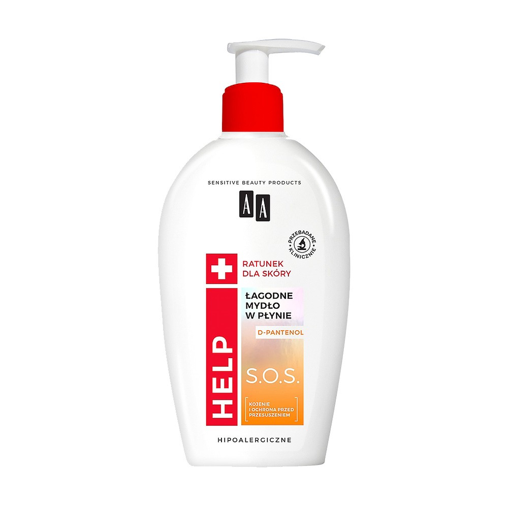 Oceanic Help łagodne mydło w płynie S.O.S z d-pantenolem 300ml