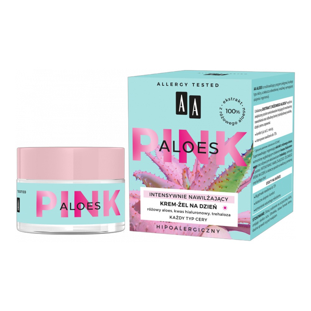 Oceanic Aloes Pink krem intensywnie nawilżający żelowy na dzień 50 ml