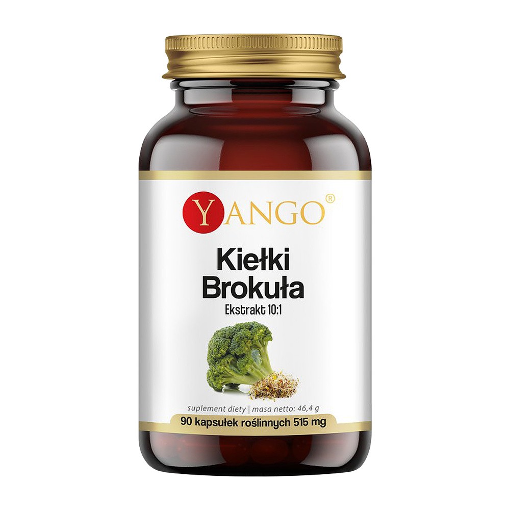 Yango Kiełki Brokuła 90 kapsułek aps. Sulforafan (5904194062996)