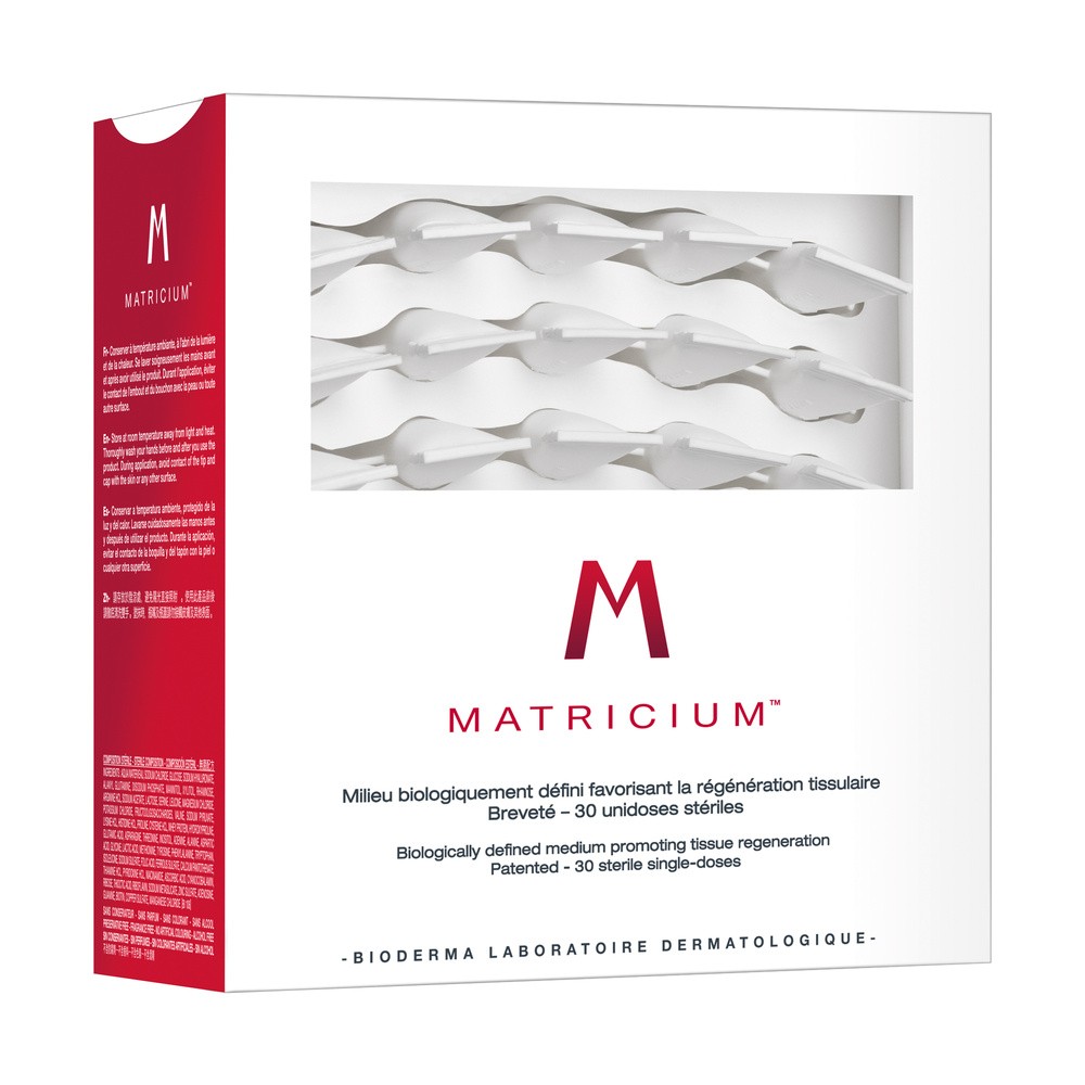 BIODERMA MATRICIUM Regenerująca Kuracja stymulująca odnowę skóry, 30x1ml