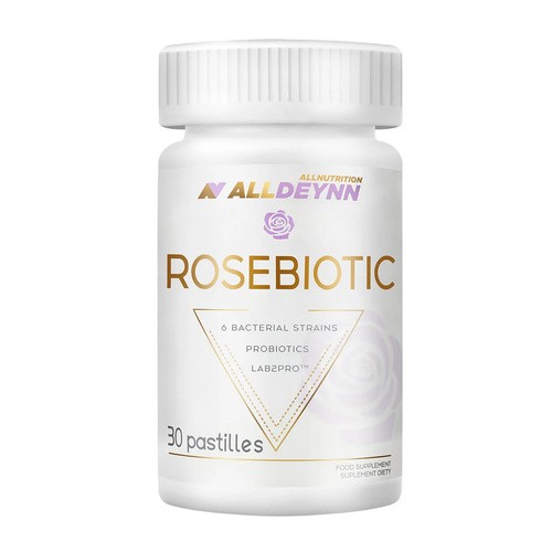 ALLDEYN Rosebiotic 30 pastylek Synbiotyk Probiotyk Prebiotyk