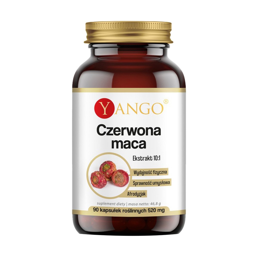 Yango Czerwona Maca 90 kapsułek (5904194063382)