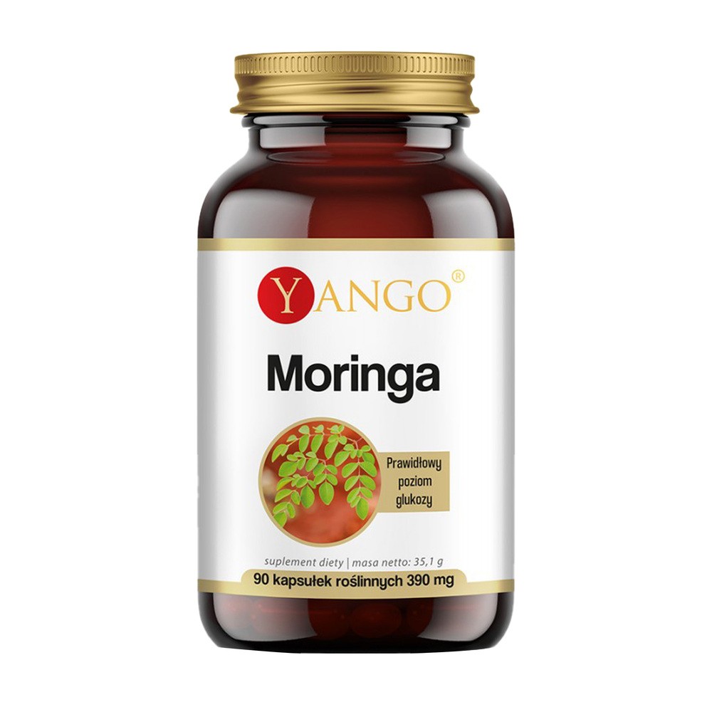 Suplement diety, Yango, Moringa, 90 kaps.