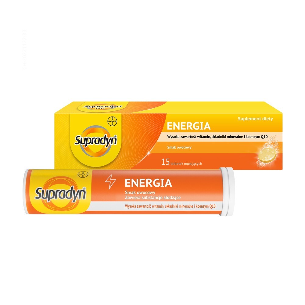 Supradyn Energia x 15 tabl musujących