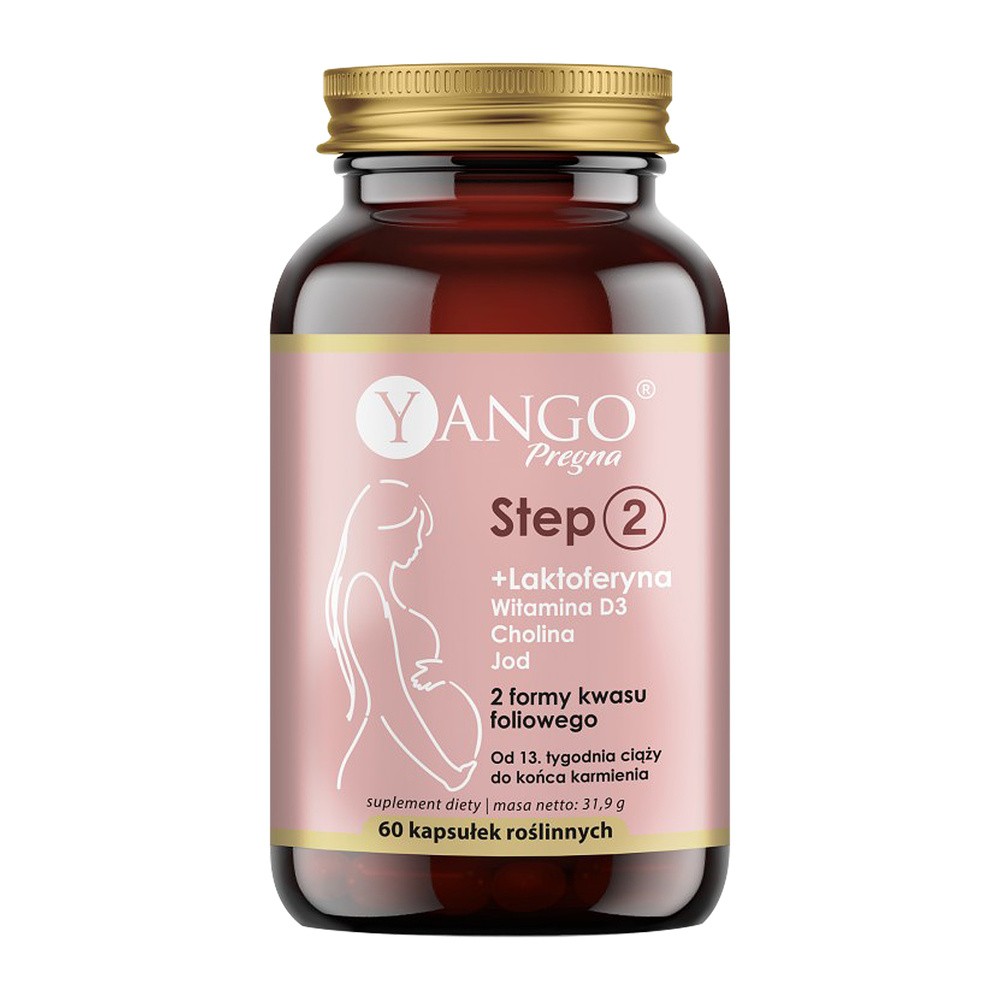 Yango Pregna Step 2, 60 kapsułek roślinnych